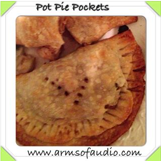 Kooking with KrisT happened tonight. If you want to make these Pot Pies visit www.armsofaudio.com for the recipe and to watch KrisT get fired up in her Hawaii Kitchen